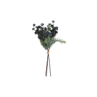 Countryfield künstlicher Zweig Hedera-Beere blaugrün 46xh23cm