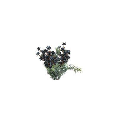 Countryfield künstlicher Zweig Hedera-Beere blaugrün 46xh23cm