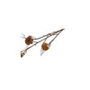 Countryfield Kunstblume Helix orange 75x13x6,5cm