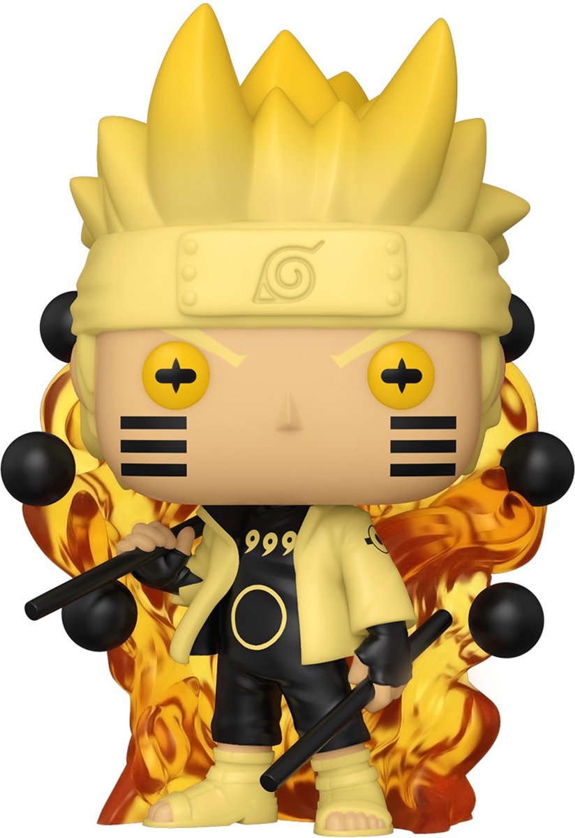 Funko Naruto – Pop! Animation Specialty Series Naruto Six Path Sage (Glow), 9 cm große Sammelfigur – mehrfarbig