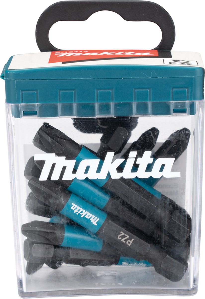 Imp Makita Zubehör E-12413 Schlagschrauber-Bit | pz2x50mm | xakt schwarz | 10 Stück - e-12413