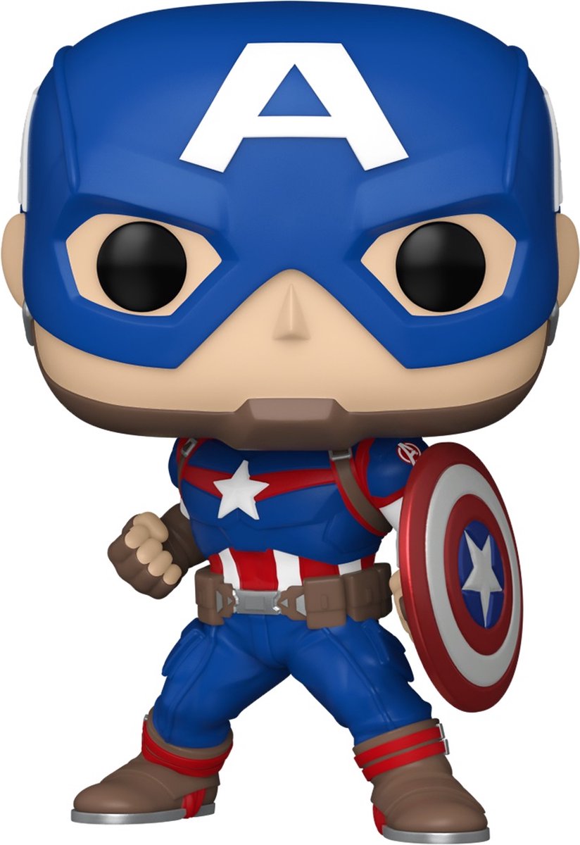 Funko-Pop! Marvel: Captain America #1419 (neue Klassiker)
