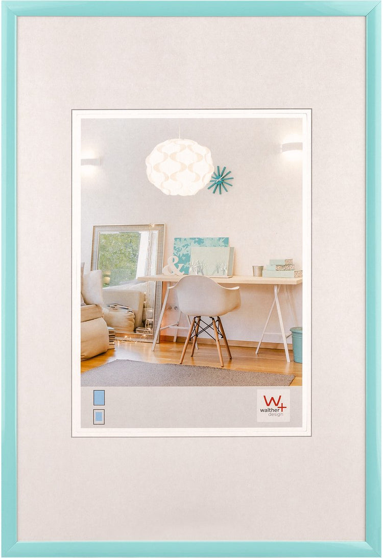 Walther New Lifestyle - Kunststoffrahmen - Fotogröße 30x45 cm - Türkis