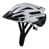 Kratoni Helm Agravic White-Black Glossy L-XL