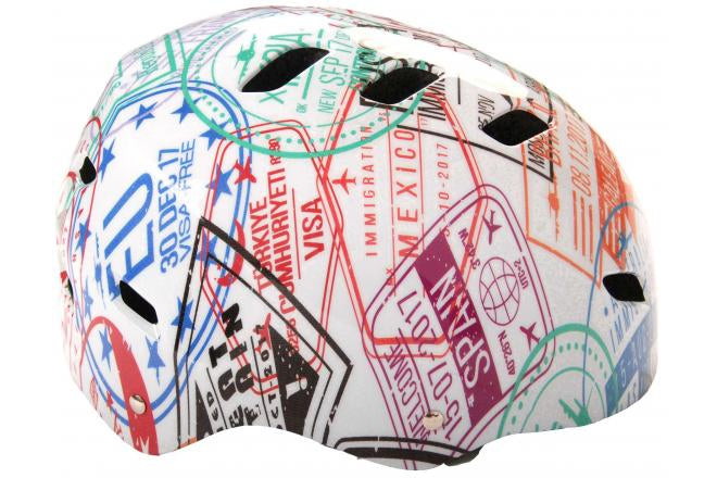Fahrradhelm Schlittschuhhelm Travel the WGoldld 52-57cm