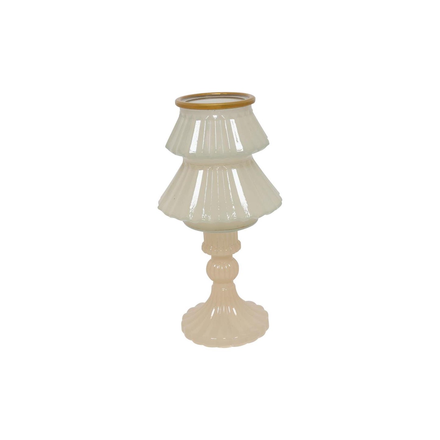 Countryfield Kerzenständer Baumcreme ø10,5xh18,5cm