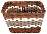 Geflochtener Weidenräderbasket Volare L 36 x 27 x 21 cm - dunkelbraun - afbeelding 2