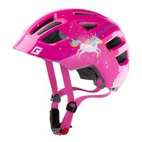 Kratoni Helm Maxster Einhorn rosa glänzend s-m