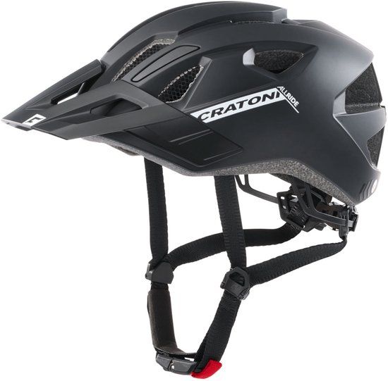Cratoni Helm Allride schwarz matt uni