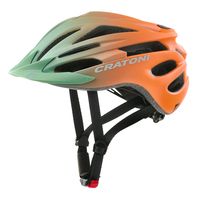Cratoni Helm Pacer Jr. Khaki-Orange matt S-M
