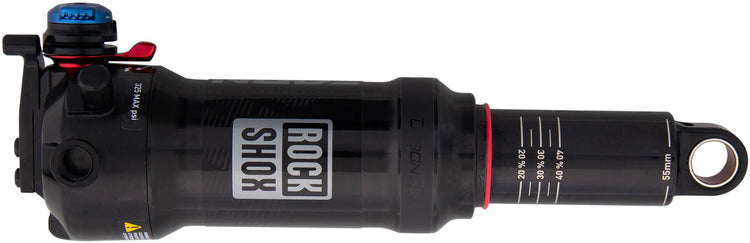 Rockshox Stoßdämpfer Deluxe RLC3 Hinterradstoßdämpfer RS ​​Del.nude RLC3 185 x 55 mm