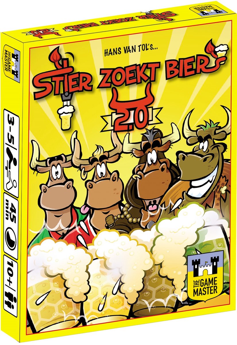 Der Spielmeister Bulle sucht Bier 2.0 – Kartenspiel