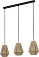 Eglo Alderney Hängelampe – E27 – 90 cm – Schwarzbraun