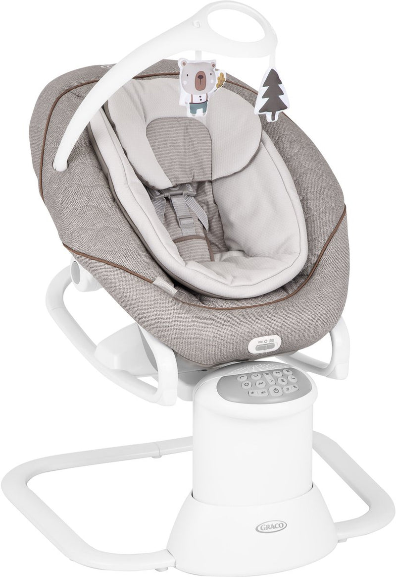 Graco All Ways Schnuller – kleine Abenteuer – Babyschaukel und Schaukelstuhl – von der Geburt bis ca. 6 Monate (max. 9 kg)