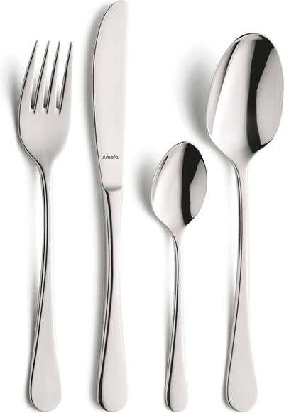 AMEFA AMEFA 24-teiliger Besteckset Rebecca High Gloss Silber Colored