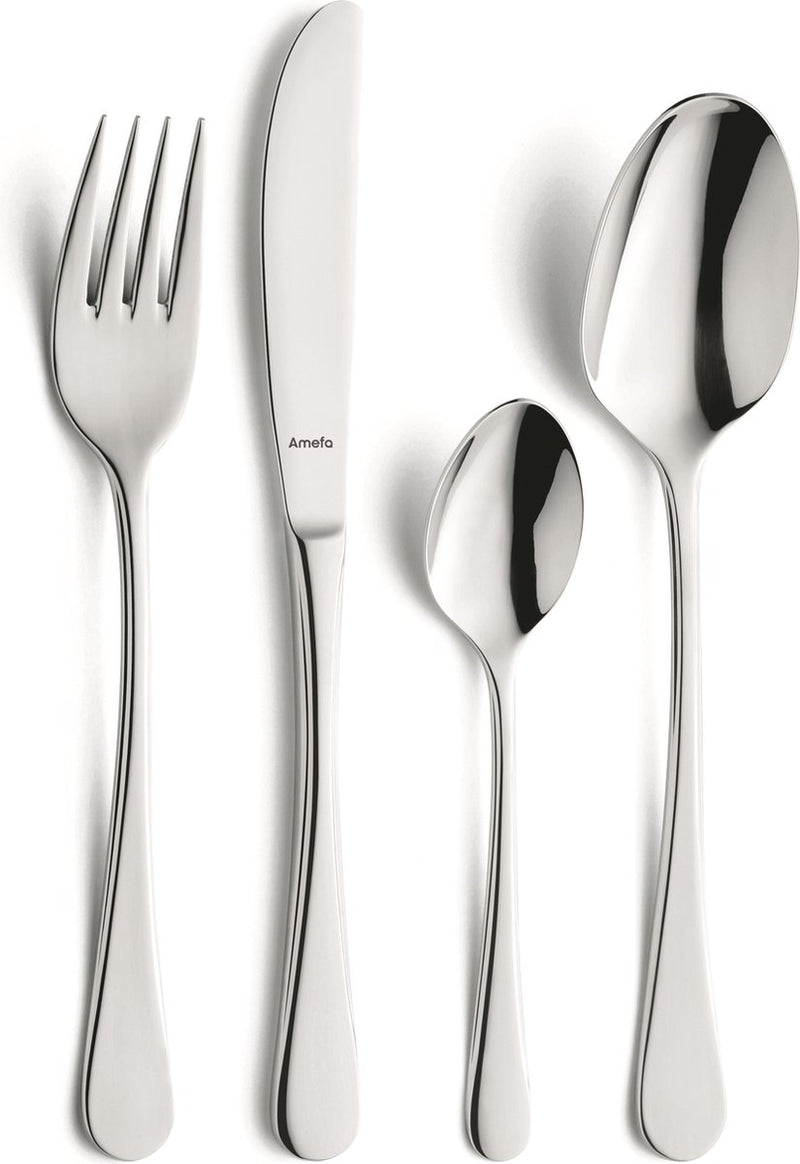 AMEFA AMEFA 24-teiliger Besteckset Rebecca High Gloss Silber Colored