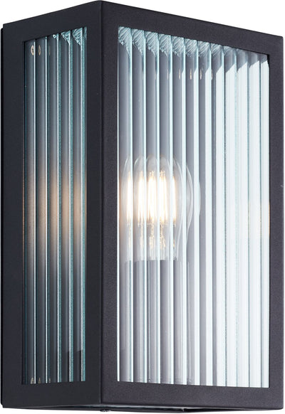 Brilliant Getta – Außenwandleuchte – E27 max. 1 x 40 W – Schwarz
