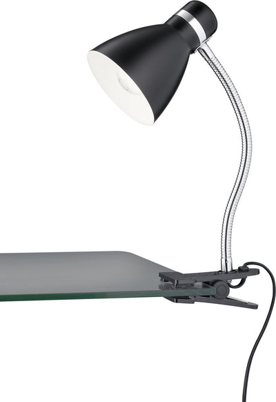 Rl Live Your Light Reality Harvey – Klemmleuchte – Schwarz matt – exkl. 1x E27 4W