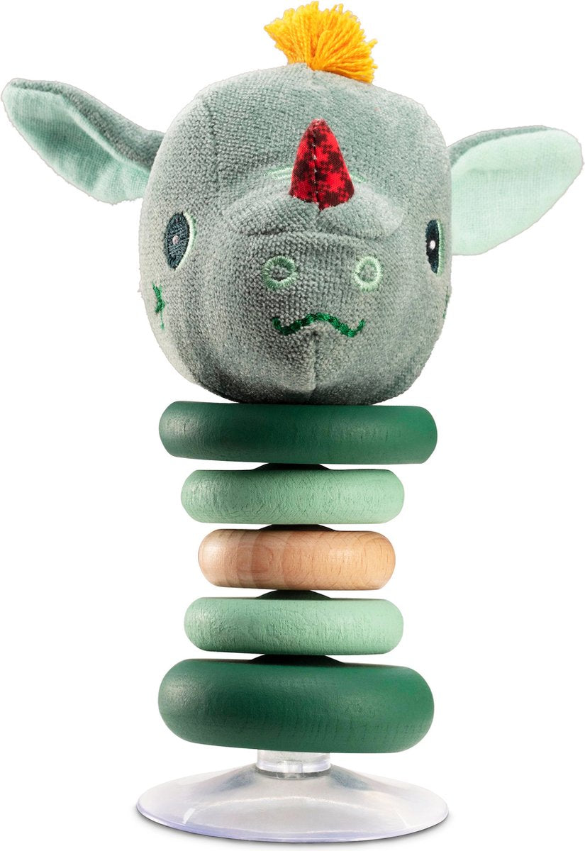 Lilliputiens – schwingende Rassel mit Saugnapf – Joe der Drache