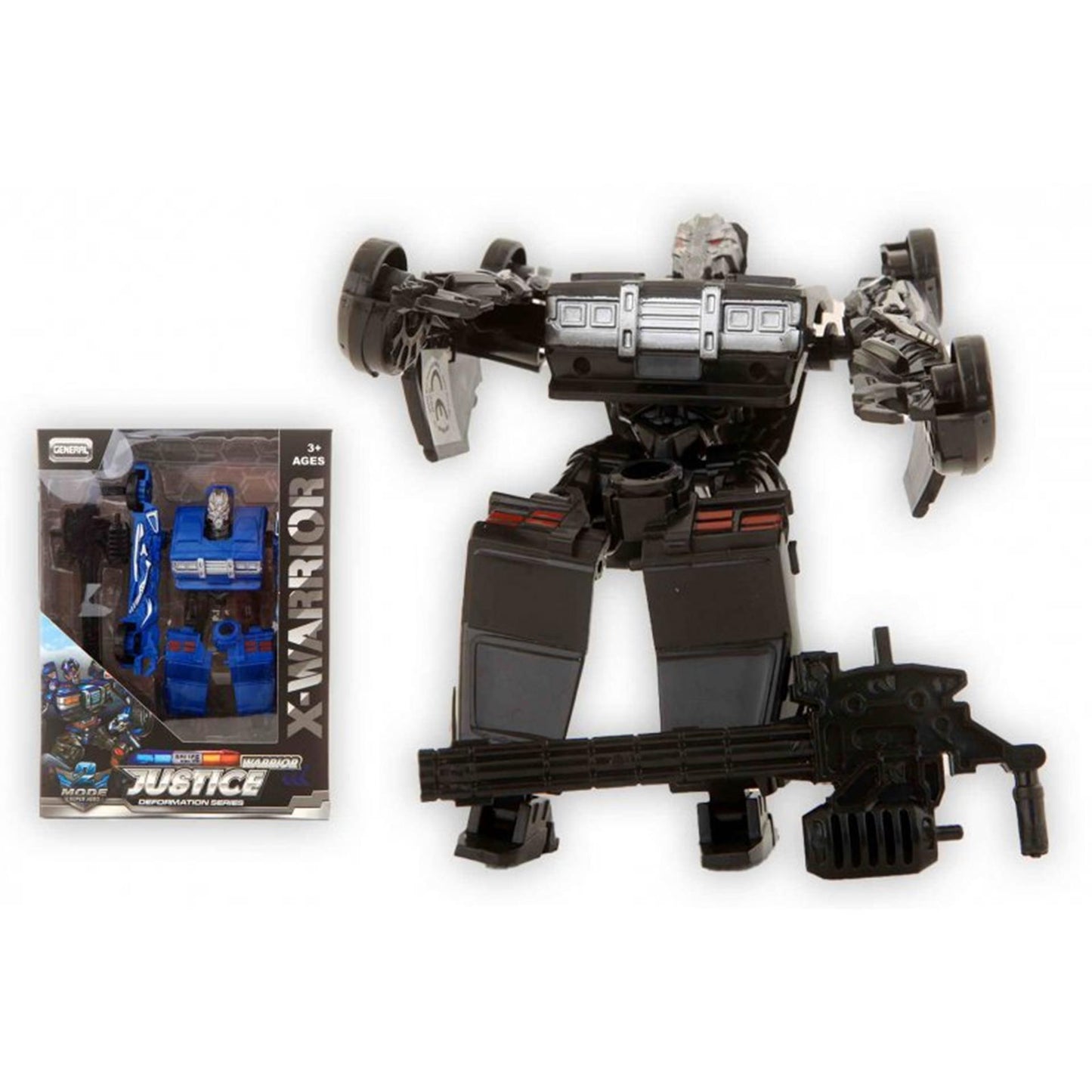 Roboter Polizeiauto Gerechtigkeit 13cm