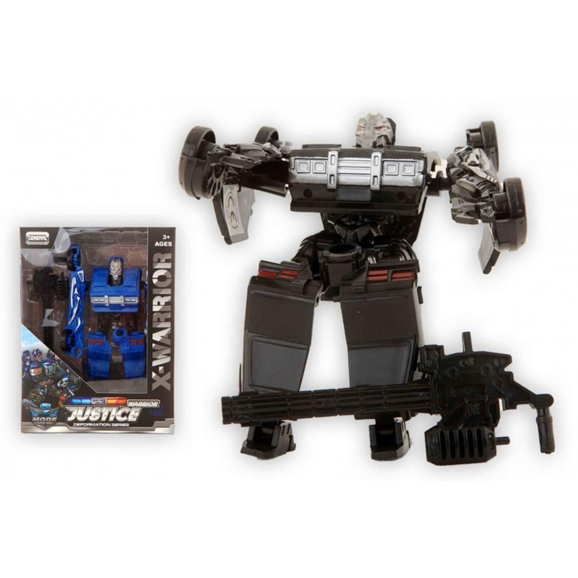 Roboter Polizeiauto Gerechtigkeit 13cm