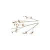 Countryfield Kunstblume Zinnia Creme H108cm