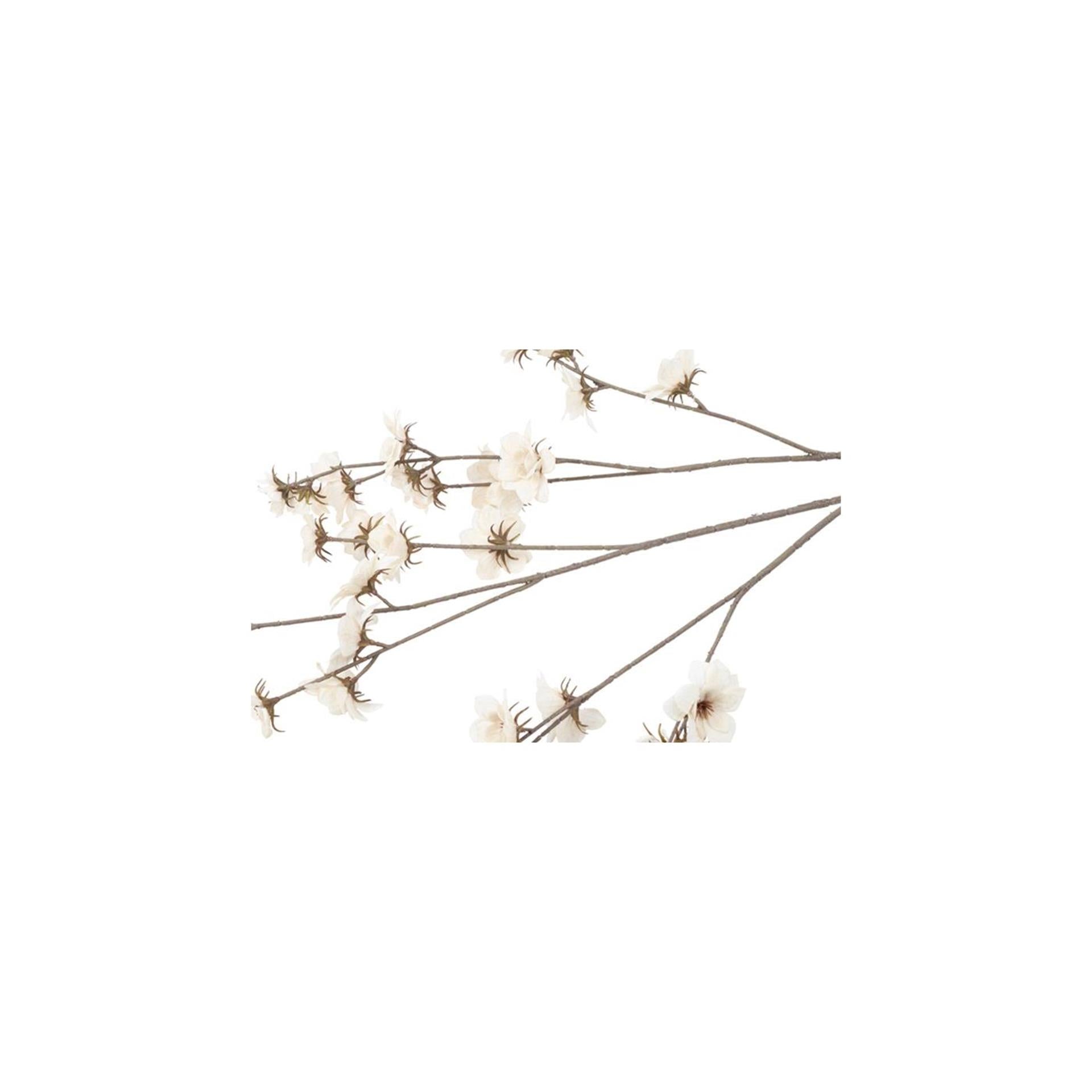 Countryfield Kunstblume Zinnia Creme H108cm