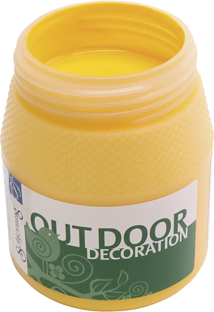 Creativ Company Outdoor Lack gelb, 250 ml