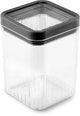 Curver Kara Vorratsdose – 1,2 l – 10,7 x 10,7 x 16,4 cm – Anthrazit