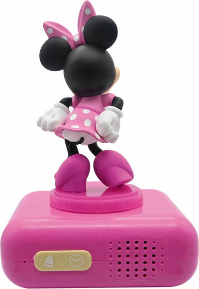 Lexibook Digitalwecker mit Minnie 3D-Nachtlicht und Soundeffekten