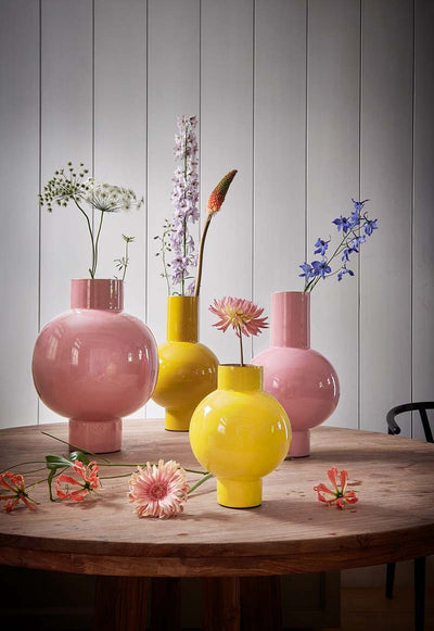 Pip Studio - Vase - Rosa - Eisen - 24x40cm