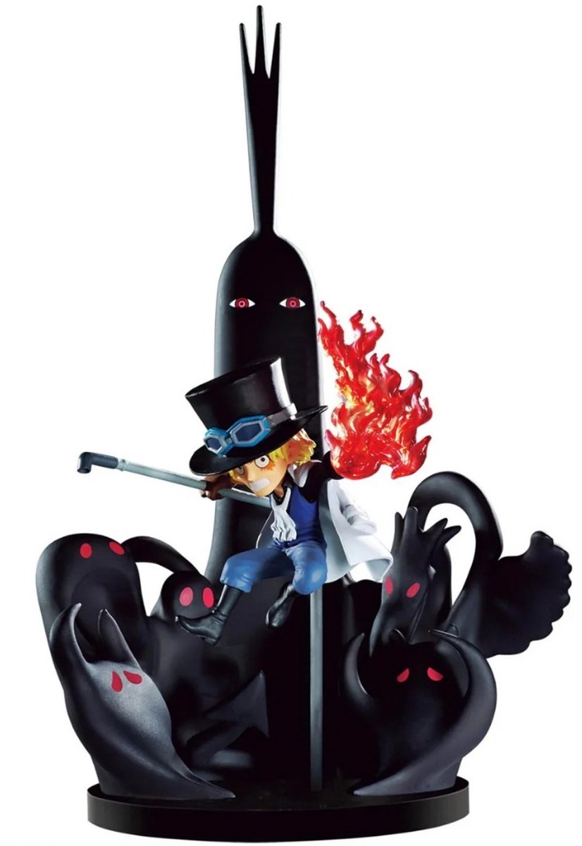 Bandai One Piece – weltweite Sammelfigur – besonderes Sabo vs. Five Elders Imu
