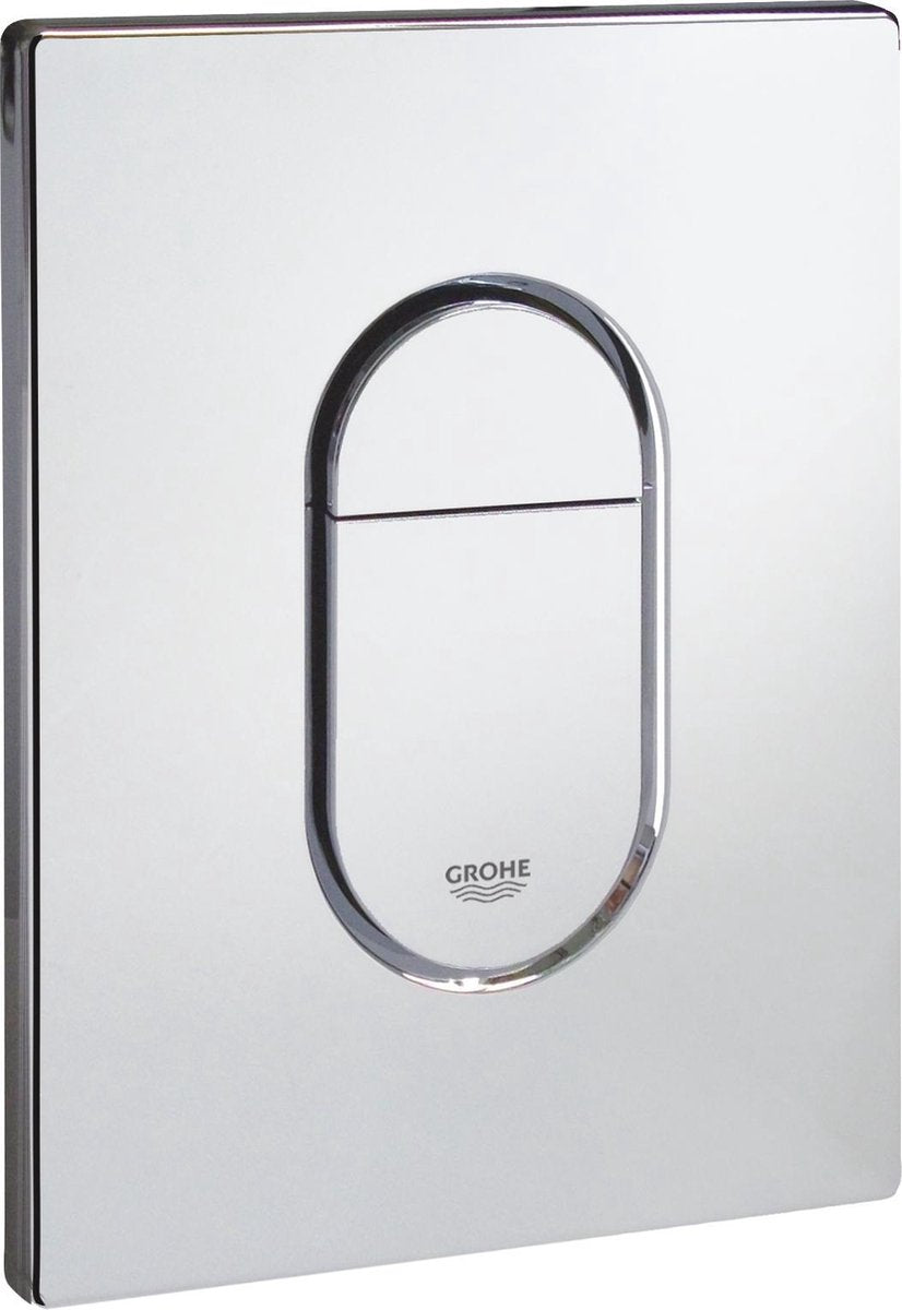 Grohe Arena Cosmopolitan Bedienfeld-Toilette – Doppelspülung – Kunststoff – Chrom