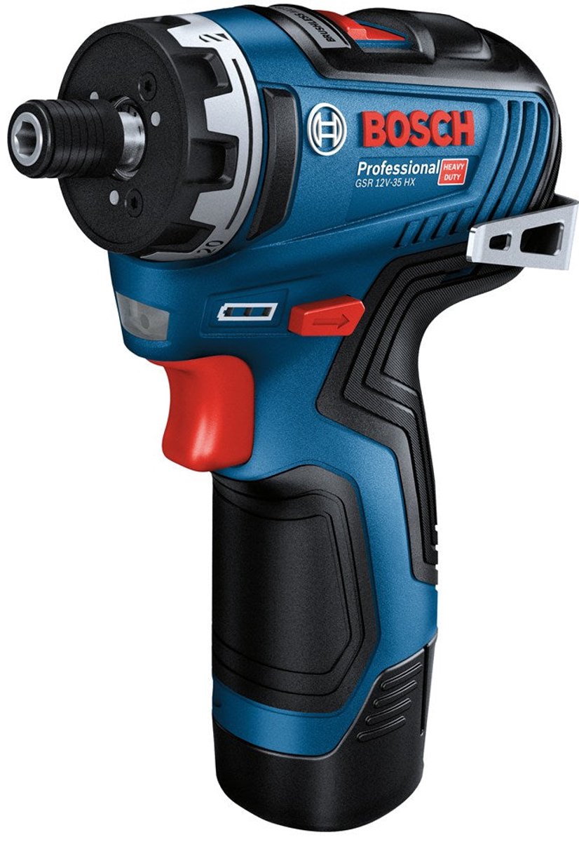 Bosch Professional GSR 12V-35 HX Akkuschrauber 12V 3,0Ah (2x) in L-Boxx – 06019J9100