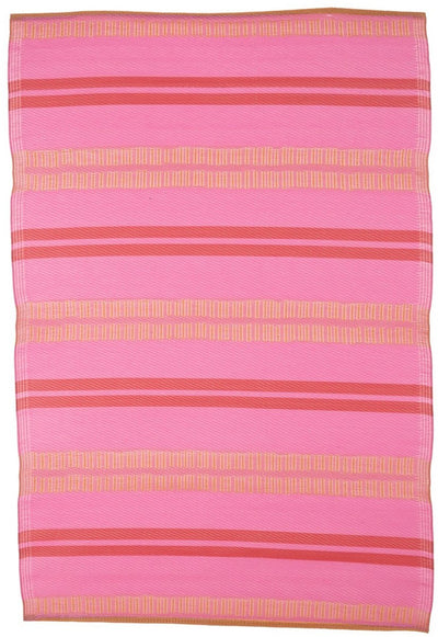 Mica-Dekorations-Außenteppich – L180 x B120 cm – Rosa
