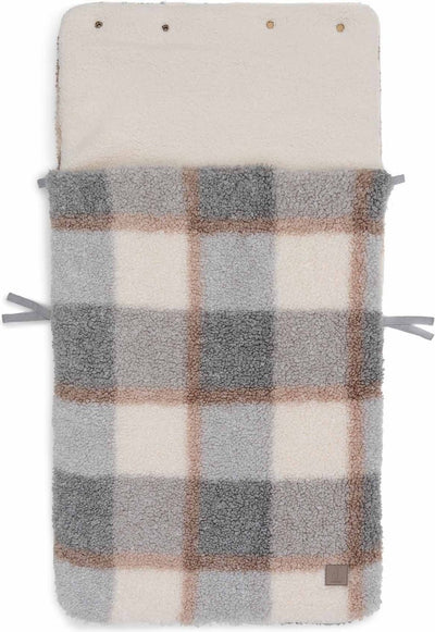 Jollein – Babyfußsack Gruppe 0+ 3 5 Punkte – Bouclé prüfen