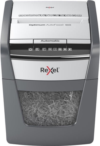 Rexel 50x grauer Aktenvernichter