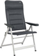 Crespo - Liegestuhl - S - AL 235 - Deluxe - Dunkelgrau
