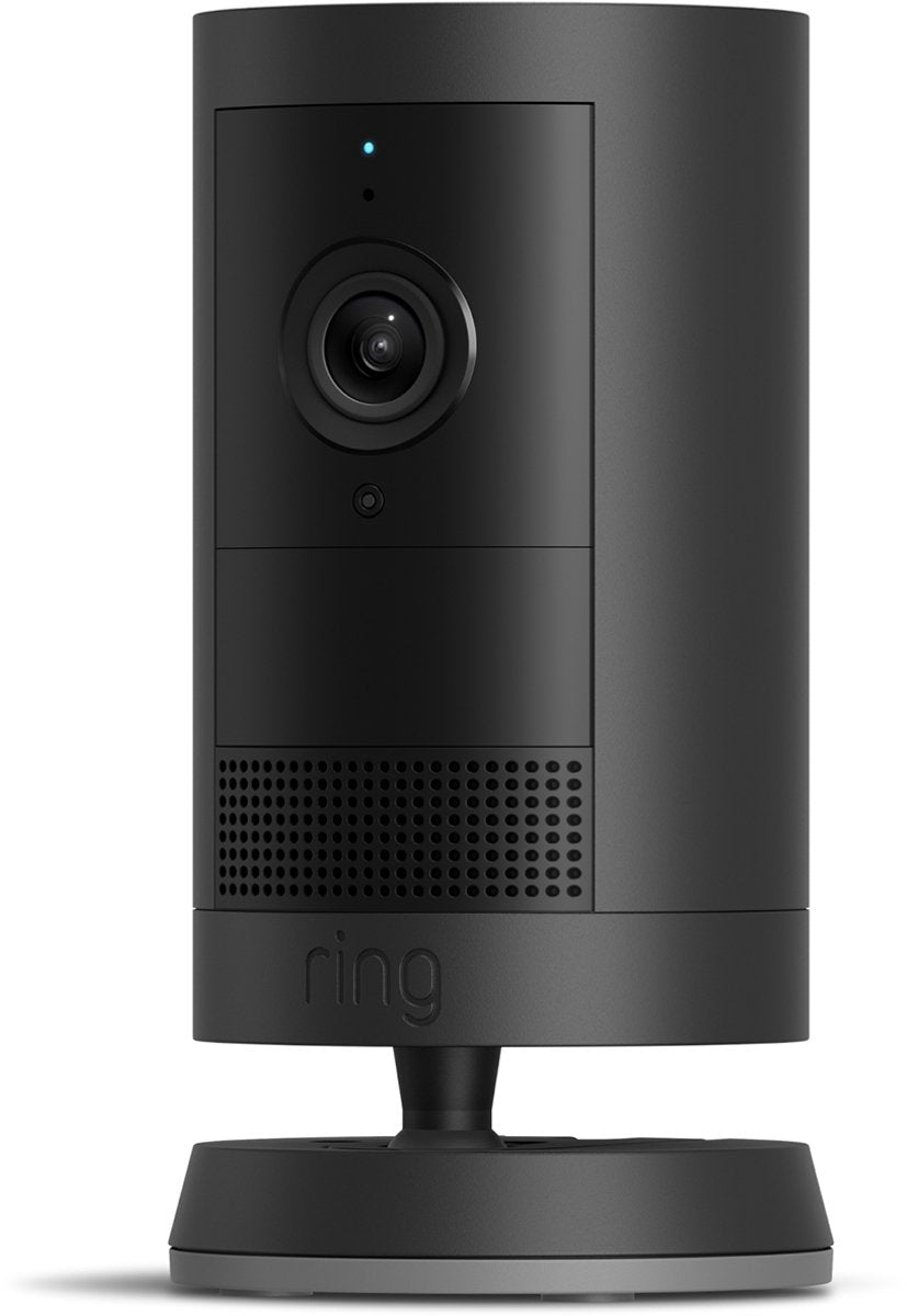 Ring Außenkamera Plus - Akku - Schwarz - Außenkamera - 2k