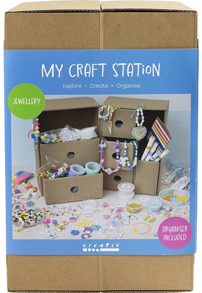 Creativ Company My Craft Station Schmuck, verschiedene Farben, 1 Stück 1 Box