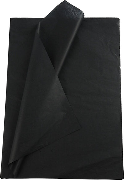 Creativ Company TissuePapier Black 10 Blätter 14 Gr, 50x70 cm