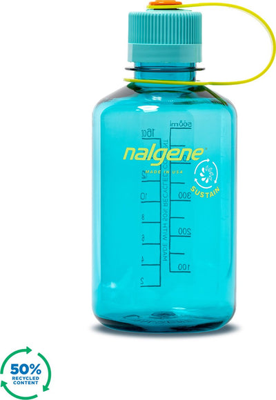 Nalgene – Enghalsflasche – Trinkflasche – Wasserflasche – auslaufsicher – 500 ml – BPA-frei – nachhaltig – himmelblau