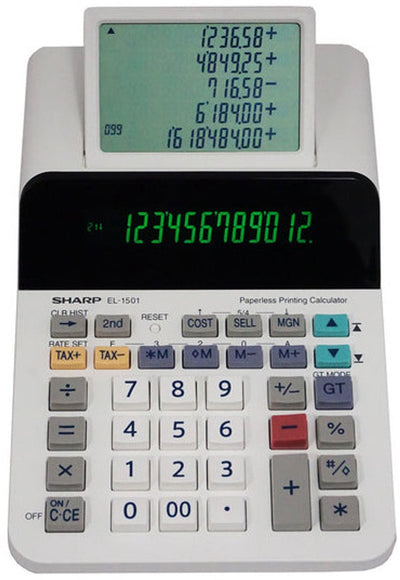 Citizen Citizen SH-EL1501 Taschenrechner Sharp EL1501 Wit Desk 12-Ziffer