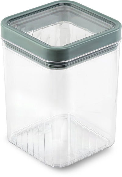 Curver Kara Aufbewahrungsdose – 1,2 l – 10,7 x 10,7 x 16,4 cm – blaugrün