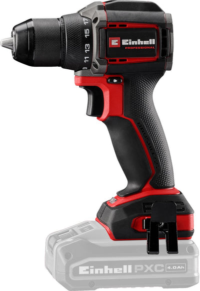 Einhell Profi-Akku-Bohrschrauber TP-CD 18 50-C LI BL Solo - Power X-Change - 18 V Li-Ion - Kompaktmodell - 50 Nm - 0-500 0-2.000 U/min - bürstenloser Motor - exkl. Akku und Ladegerät