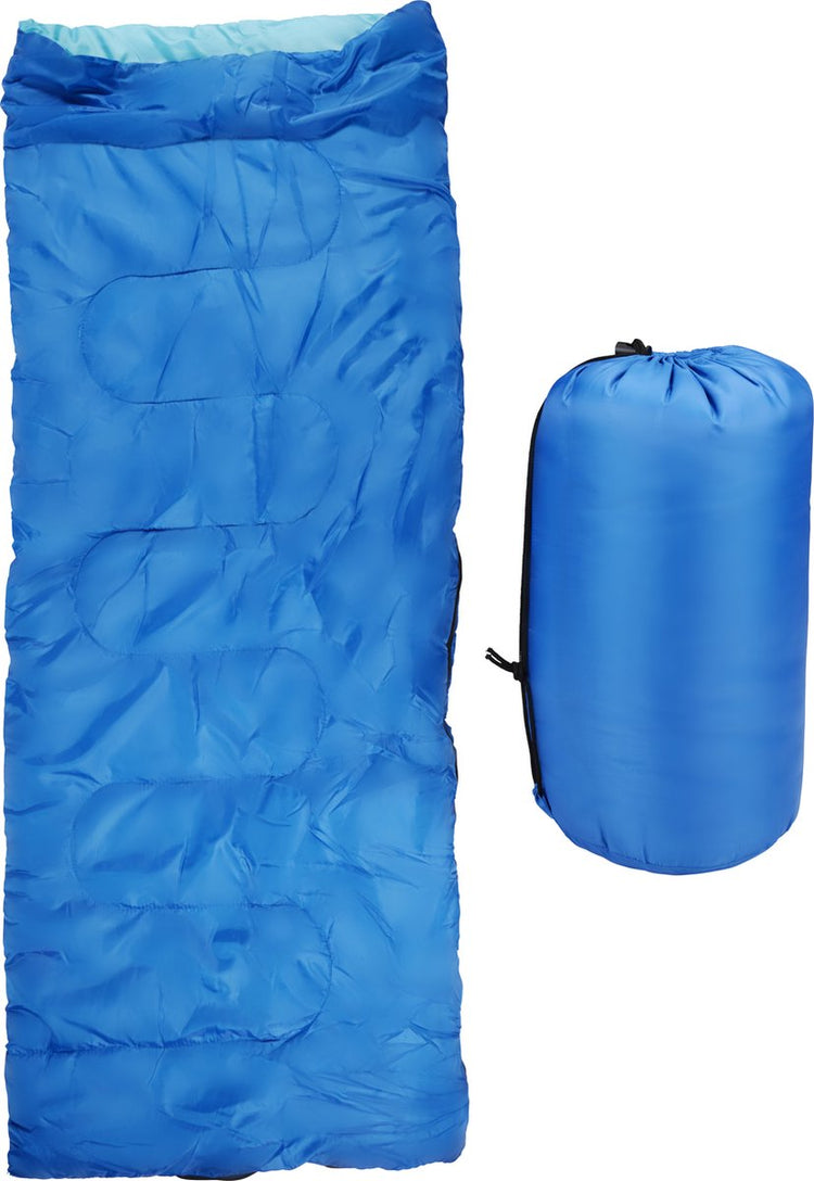 Camp Active Schlafsack Erwachsene – Sommerschlafsack für 5°C bis 10°C – 190 x 72 cm – Blau