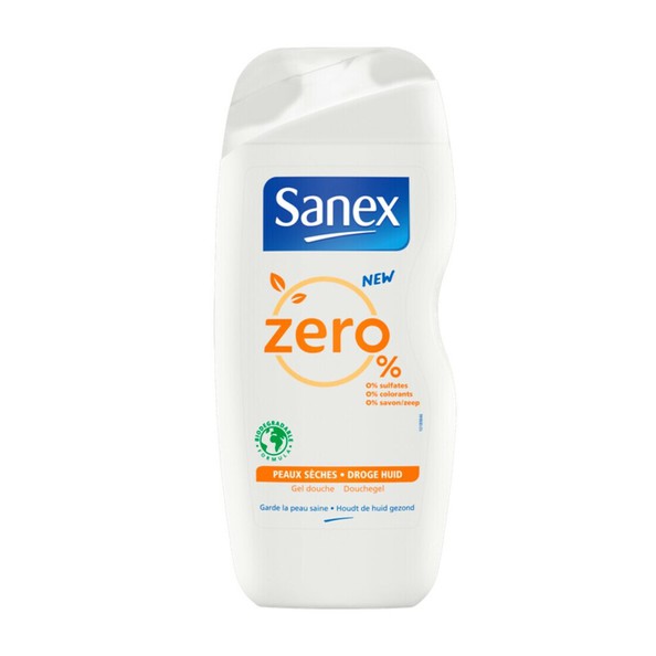 Sanex Zero% Duschgel für trockene Haut (6x 250ml)