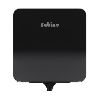 Satino Reinigungsrollenspender Midi Center Feed schwarz