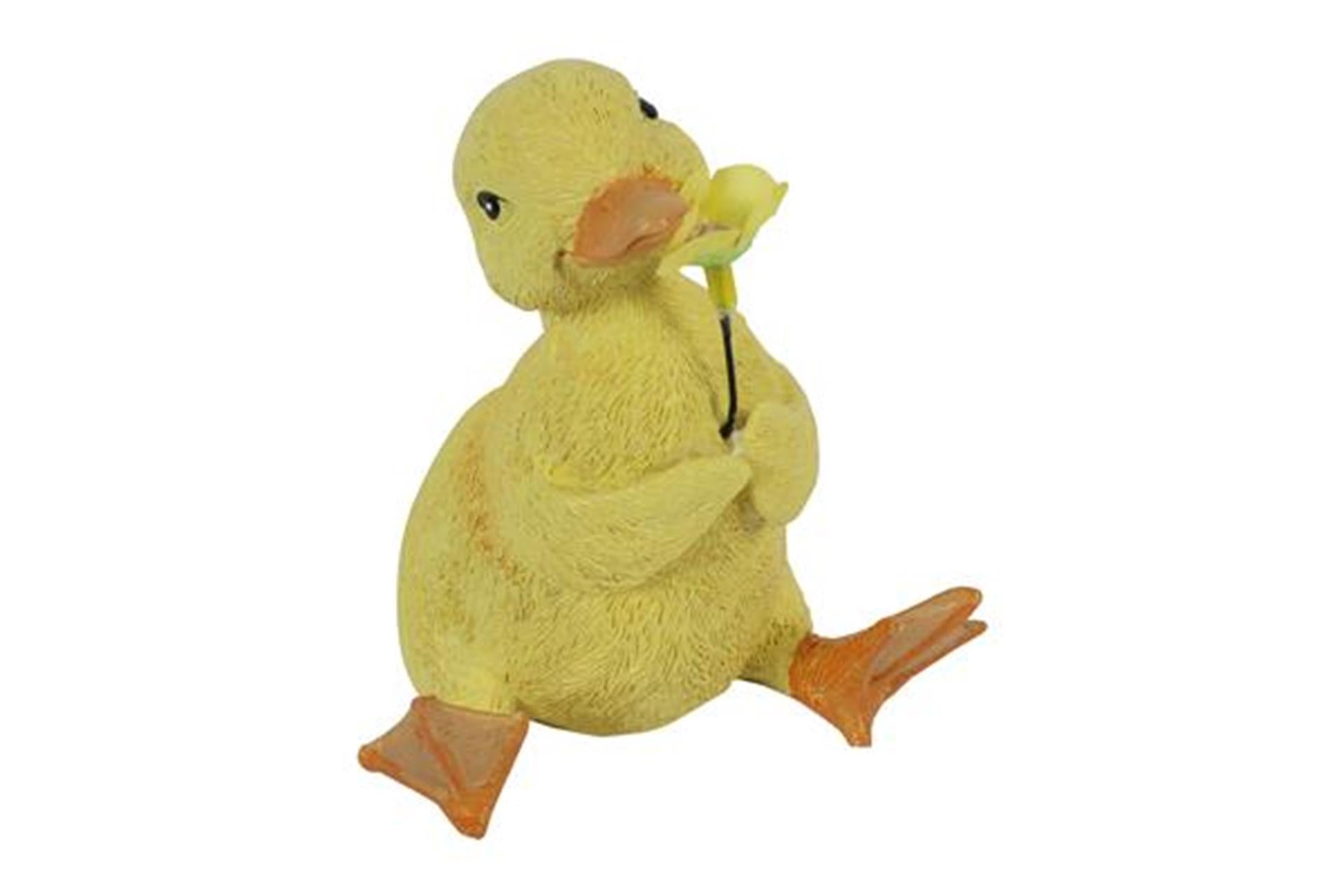 Countryfield Ente mit Blume 9x7x10cm