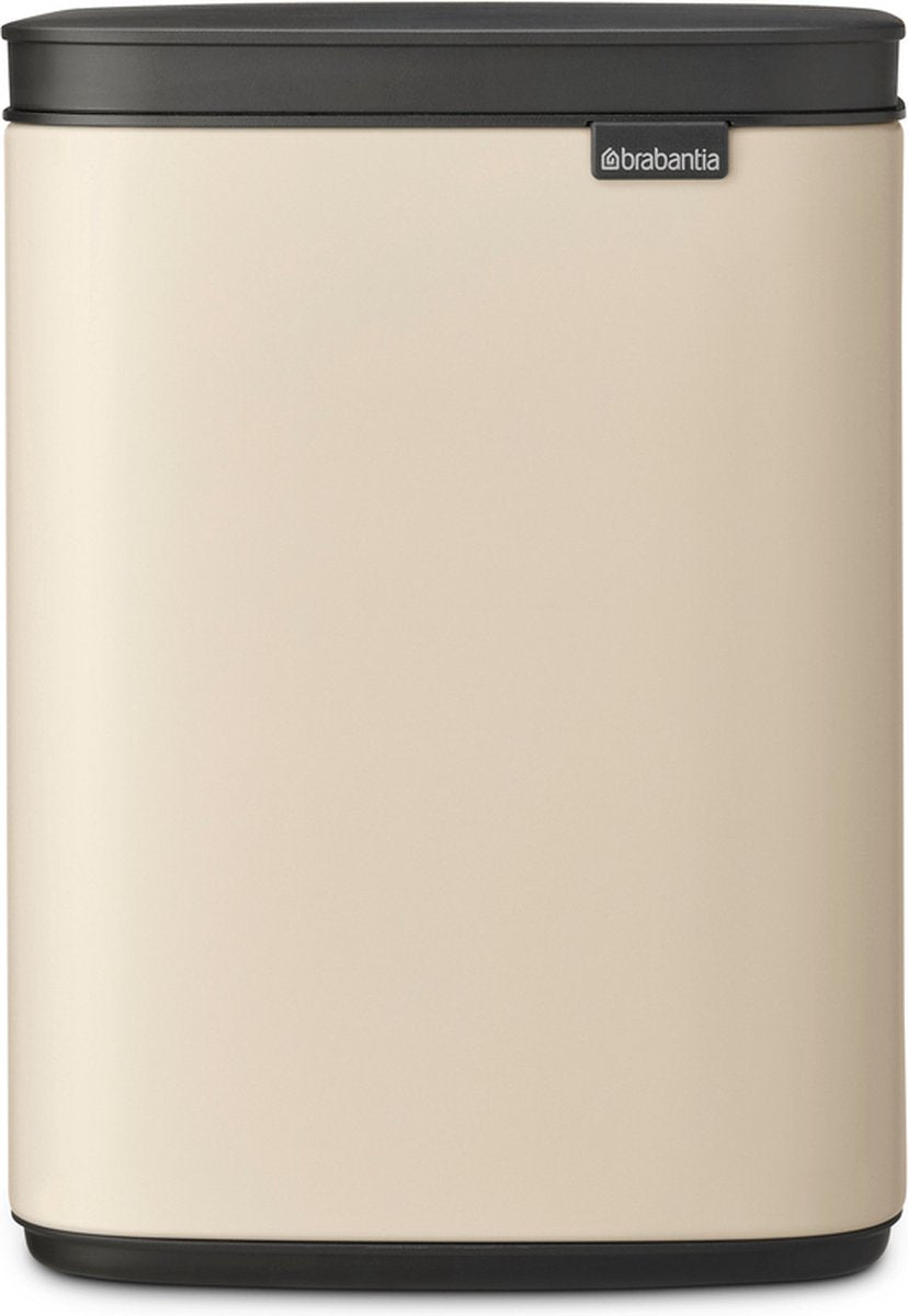 Brabantia Bo Abfallbehälter – 4 Liter – Badezimmer – sanftes Beige